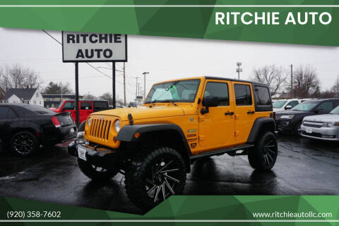 2013 Jeep Wrangler Unlimited for sale at Ritchie Auto in Appleton WI