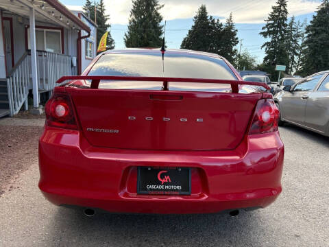 2012 Dodge Avenger SE