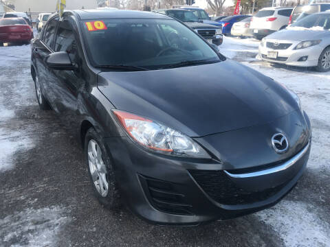 2010 Mazda MAZDA3 for sale at HIDALGOS AUTO SALES in Omaha NE