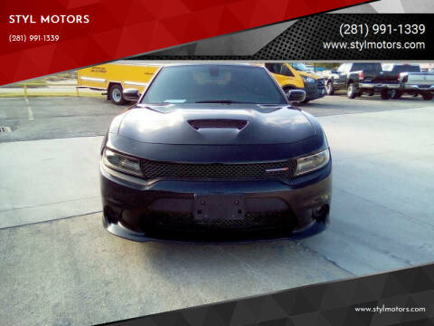 2019 Dodge Charger for sale at STYL MOTORS in Pasadena TX