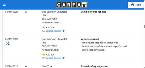 2020 Chevrolet Traverse LT Cloth