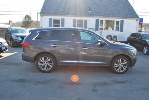 2013 Infiniti JX35 for sale at Auto Choice Of Peabody in Peabody MA