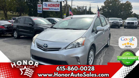 2012 Toyota Prius v Three