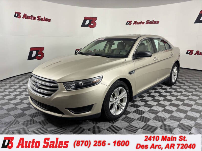 2018 Ford Taurus for sale at D3 Auto Sales in Des Arc AR