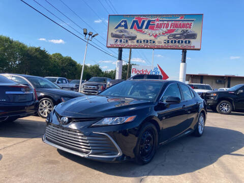 2022 Toyota Camry for sale at ANF AUTO FINANCE in Houston TX