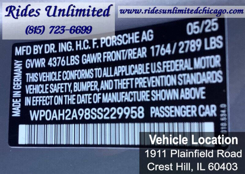 2025 Porsche 911 Carrera S