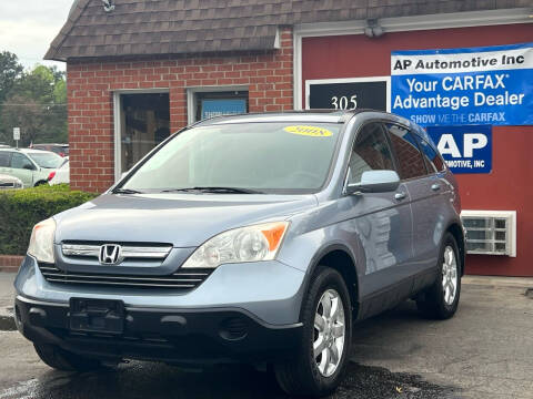 2008 Honda CR-V for sale at AP Automotive in Cary NC