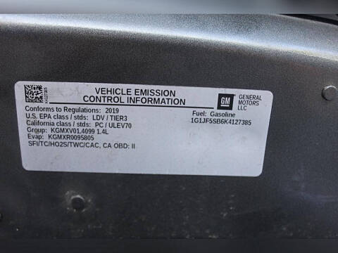 2019 Chevrolet Sonic Premier Auto