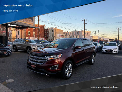 2016 Ford Edge for sale at Impressive Auto Sales in Philadelphia PA