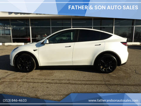 2023 Tesla Model Y for sale at Father & Son Auto Sales in Dearborn MI