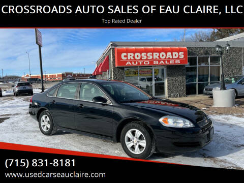 2013 Chevrolet Impala for sale at CROSSROADS AUTO SALES OF EAU CLAIRE, LLC in Eau Claire WI