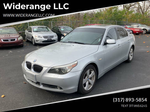 2006 BMW 5 Series for sale at Widerange LLC in Greenwood IN