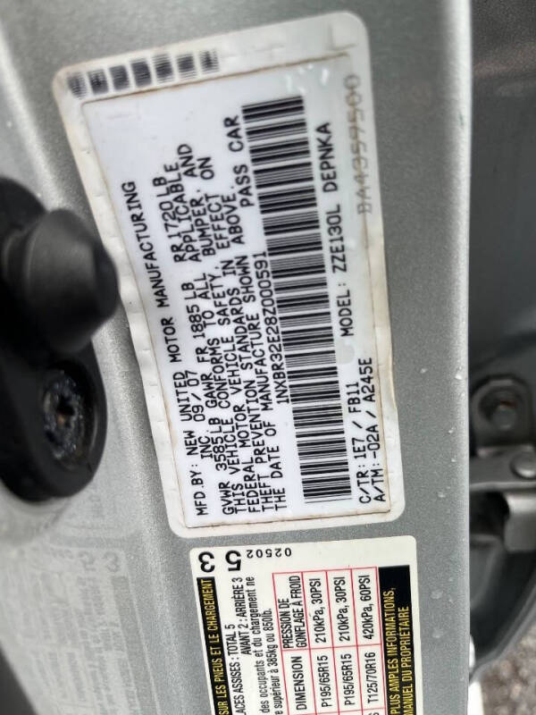 2008 Toyota Corolla LE