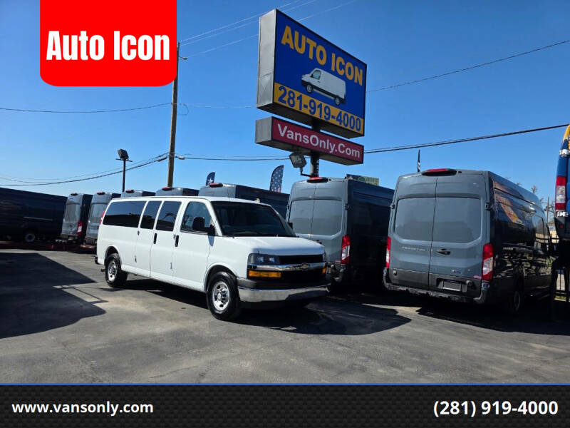 2018 Chevrolet Express for sale at Auto Icon in Houston TX