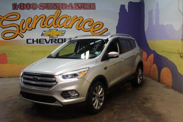 Used 2018 Ford Escape Titanium with VIN 1FMCU9J92JUB29933 for sale in Grand Ledge, MI