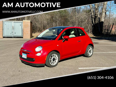 2013 FIAT 500 for sale at AM AUTOMOTIVE in Forest Lake MN