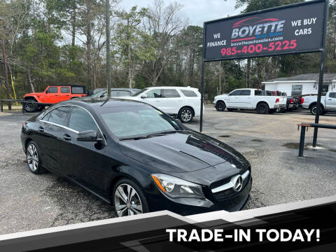 2015 Mercedes-Benz CLA for sale at Boyette Auto Sales in Covington LA