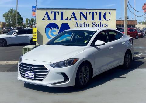 2018 Hyundai Elantra for sale at Atlantic Auto Sale in Sacramento CA