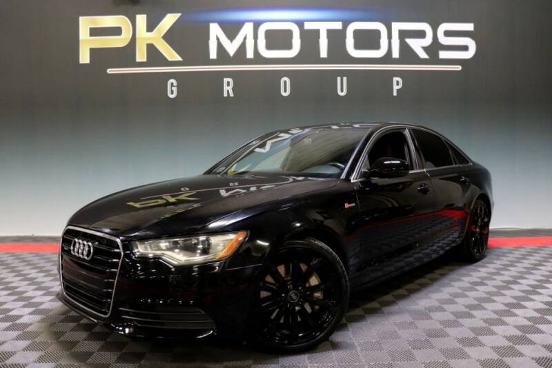 2013 Audi A6 for sale at PK MOTORS GROUP in Las Vegas NV