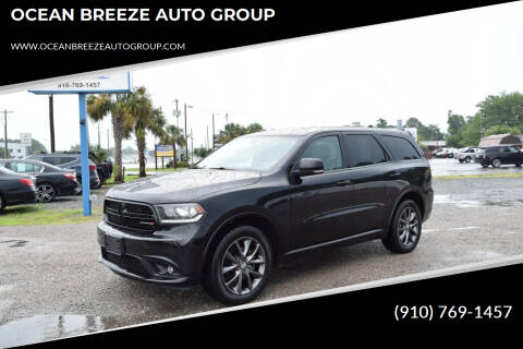 2017 Dodge Durango for sale at OCEAN BREEZE AUTO GROUP in Wilmington NC