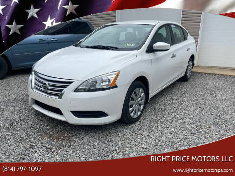 2013 Nissan Sentra for sale at Right Price Motors LLC in Cranberry PA
