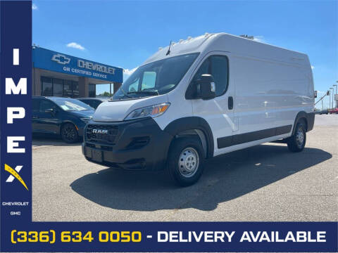 2023 RAM ProMaster for sale at Impex Chevrolet GMC in Reidsville NC