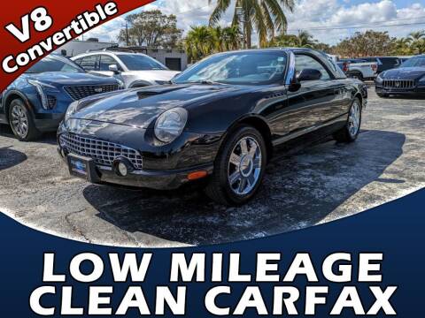 2004 Ford Thunderbird for sale at Palm Beach Auto Wholesale in Lake Park FL