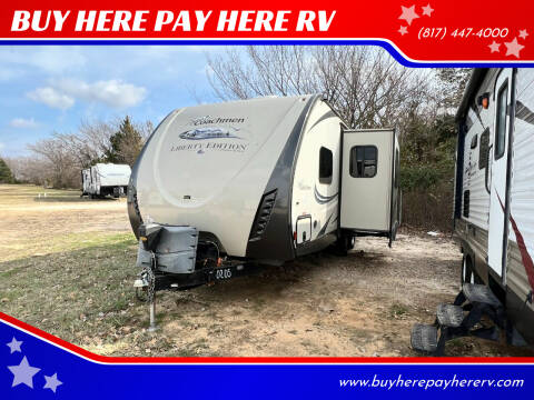2016 Coachmen Freedom Express 23RBDS for sale at BUY HERE PAY HERE RV in Burleson TX