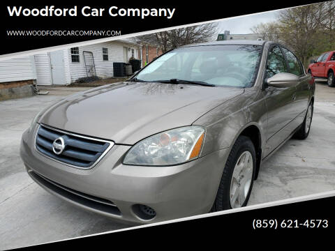 2004 Nissan Altima for sale at Woodford Car Company in Versailles KY