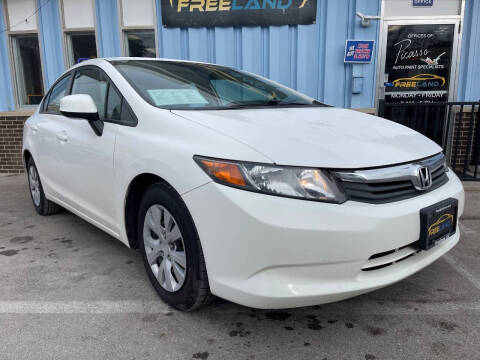 2012 Honda Civic for sale at Freeland LLC in Waukesha WI