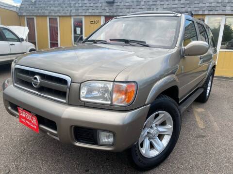 2003 Nissan Pathfinder for sale at Superior Auto Sales, LLC in Wheat Ridge CO