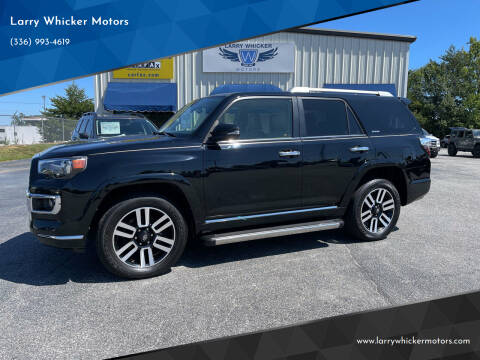 2019 Toyota 4Runner for sale at Larry Whicker Motors in Kernersville NC