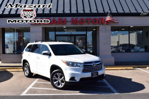 2015 Toyota Highlander LE Plus