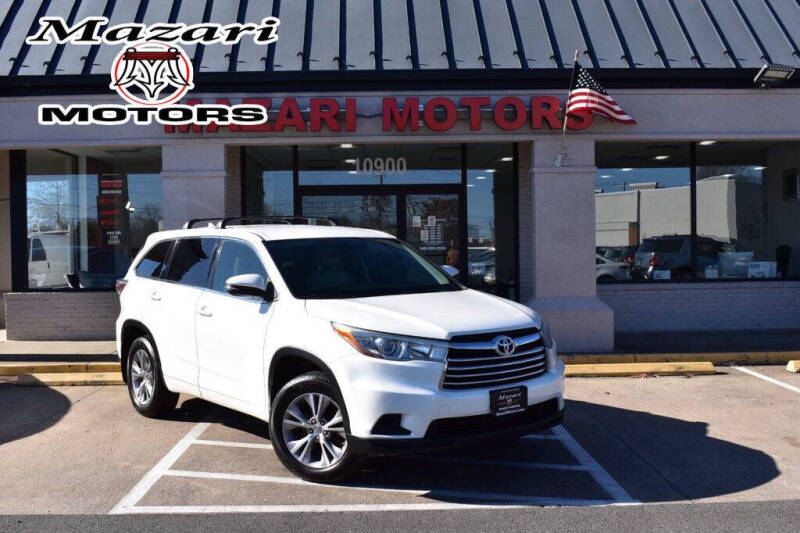 2015 Toyota Highlander LE Plus