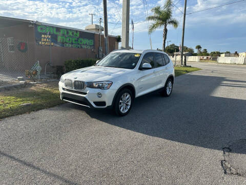 2016 BMW X3 for sale at Galaxy Motors Inc in Melbourne FL