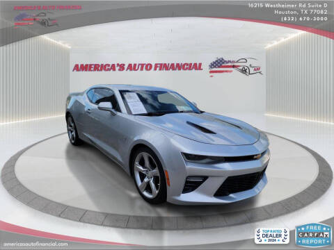 2018 Chevrolet Camaro for sale at America's Auto Financial in Houston TX