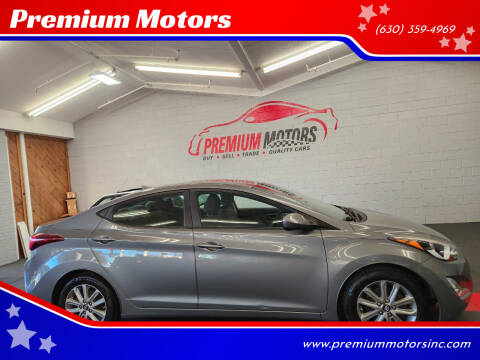 2014 Hyundai Elantra for sale at Premium Motors in Villa Park IL