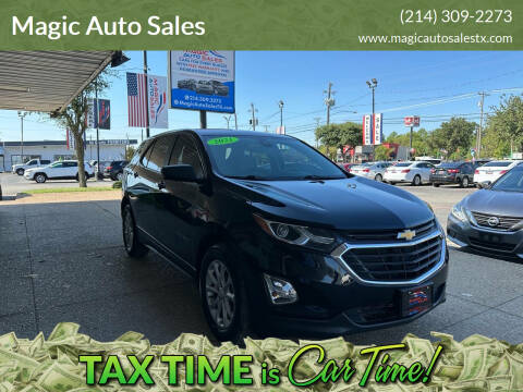 2021 Chevrolet Equinox for sale at Magic Auto Sales in Dallas TX