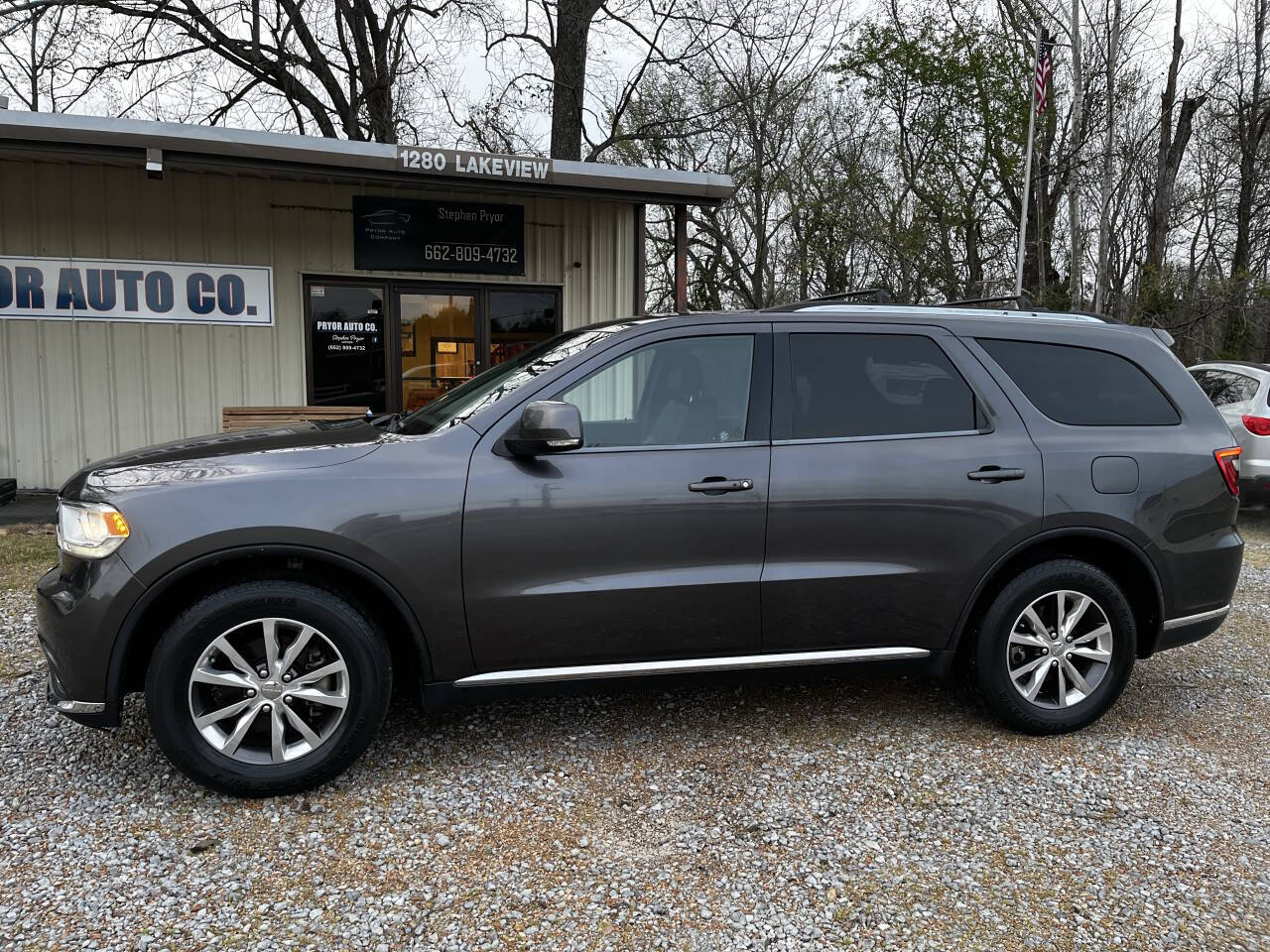 Gray 2016 Dodge Durango Limited Limited 4dr SUV 2