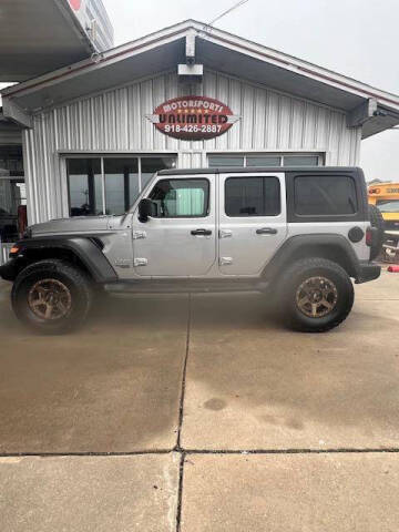 2021 Jeep Wrangler Unlimited for sale at Motorsports Unlimited in McAlester OK
