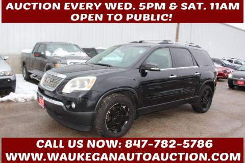 2010 GMC Acadia for sale at Waukegan Auto Auction in Waukegan IL