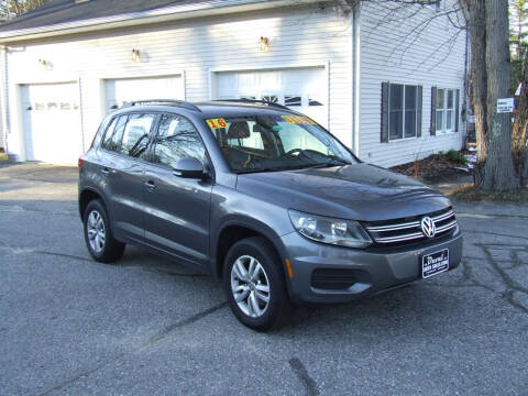 2016 Volkswagen Tiguan for sale at DUVAL AUTO SALES in Turner ME