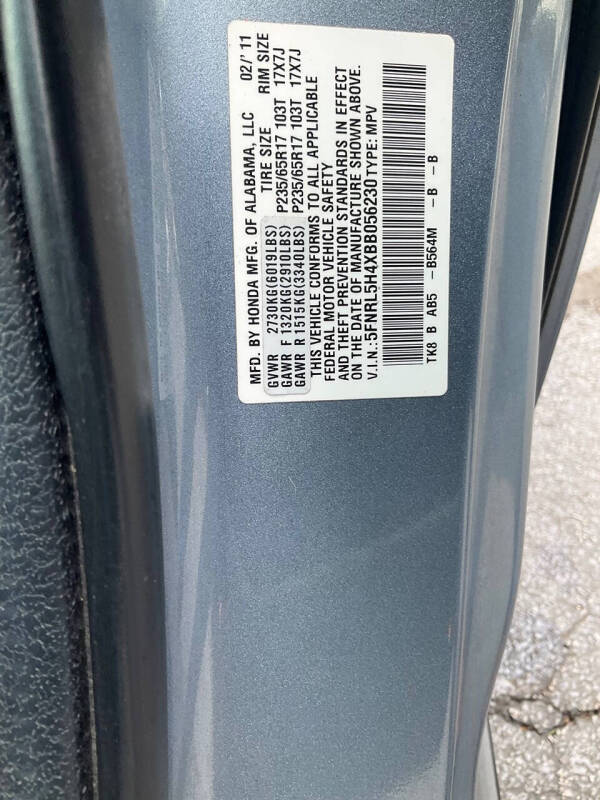 2011 Honda Odyssey EX