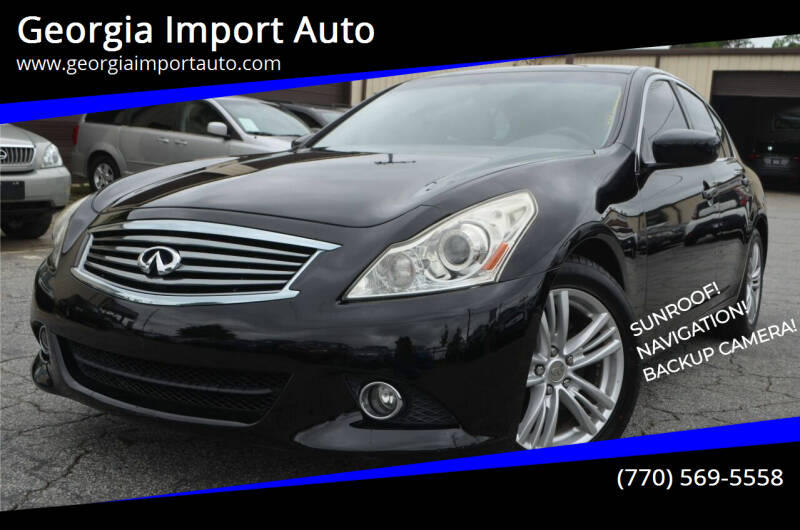 2013 Infiniti G37 Sedan Sport