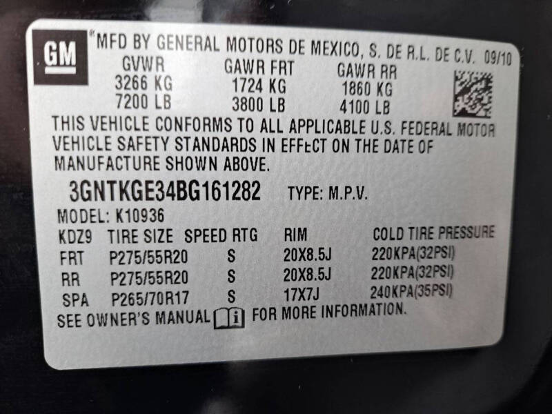 2011 Chevrolet Avalanche LTZ