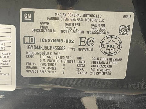 2016 Cadillac Escalade ESV Premium Collection