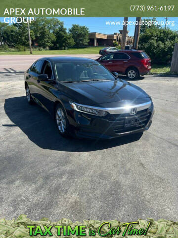 2018 Honda Accord for sale at APEX AUTOMOBILE GROUP in Roselle IL