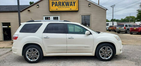 2012 GMC Acadia for sale at Parkway Motors in Springfield IL