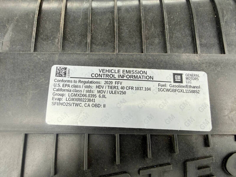 2020 Chevrolet Express 2500