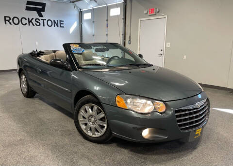 2005 Chrysler Sebring for sale at Rockstone Automotive Inc in Buffalo MN